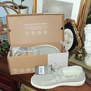 Hey Dude Womens Casual Shoes - Gray